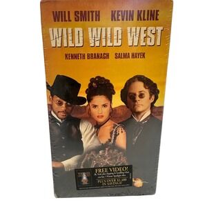 New Warner Bros Wild Wild West VHS Sealed Action Movie 1999